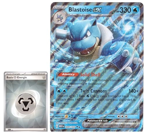 PKM Blastoise MEW 009/165 - English - Single