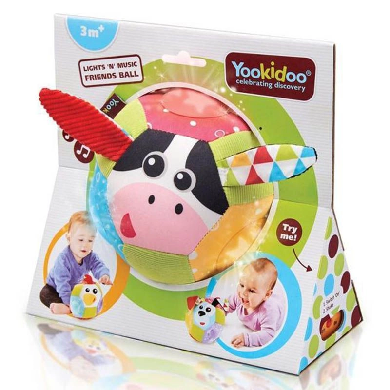 Lights And Music Friends Ball Toy - 3 Months