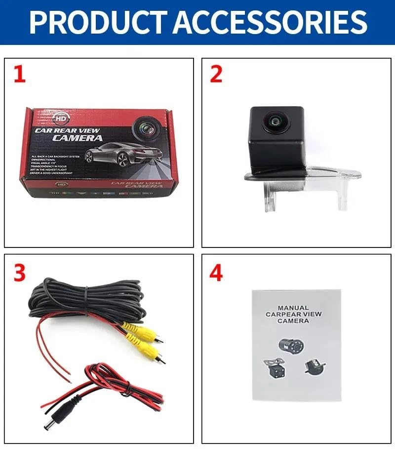 Reversing Camera - Night vision Wire 720p