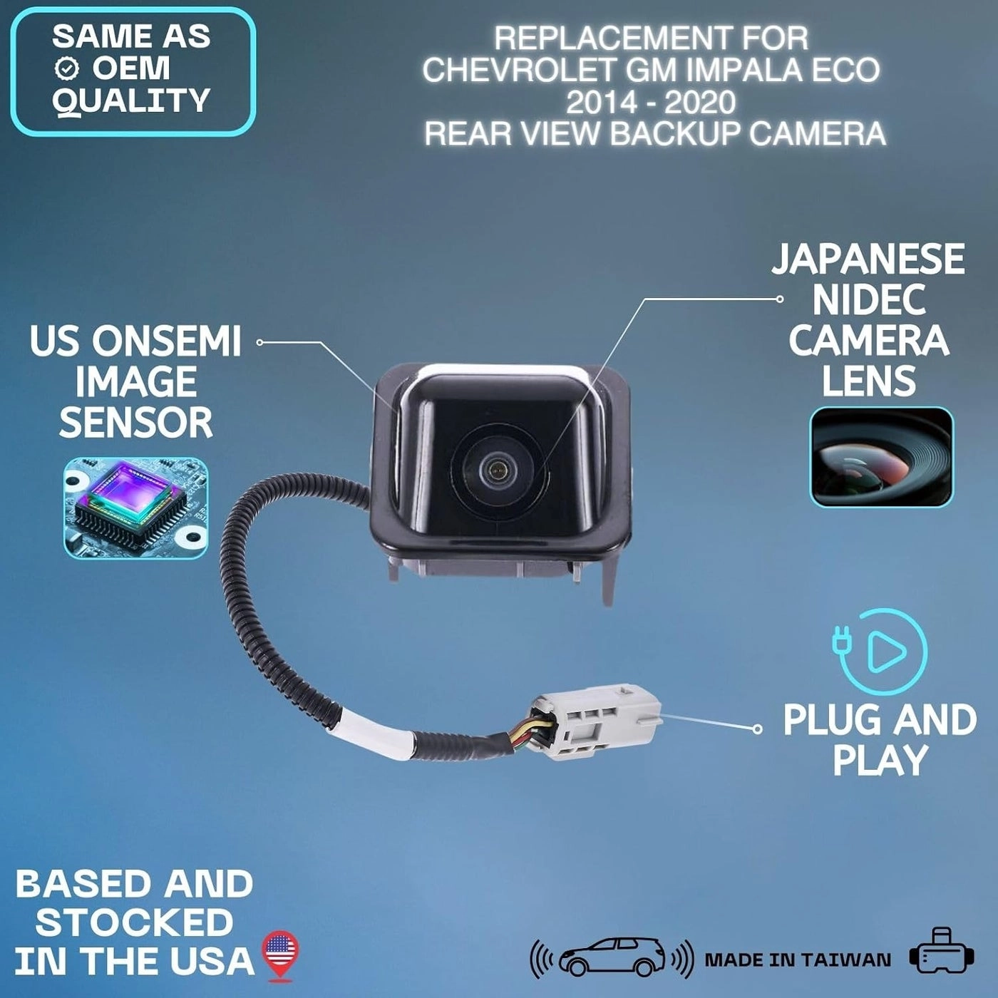 Backup Camera - 600 TV lines