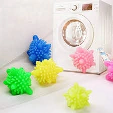 Laundry Washing Ball - Multicolour Silicone 10 piece(s)