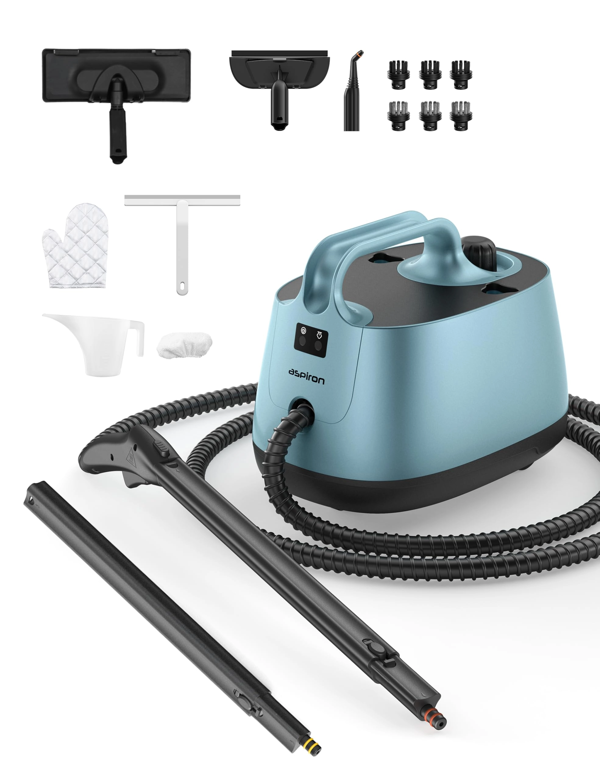 Aspiron Steam Cleaner - 4bar 1.5L