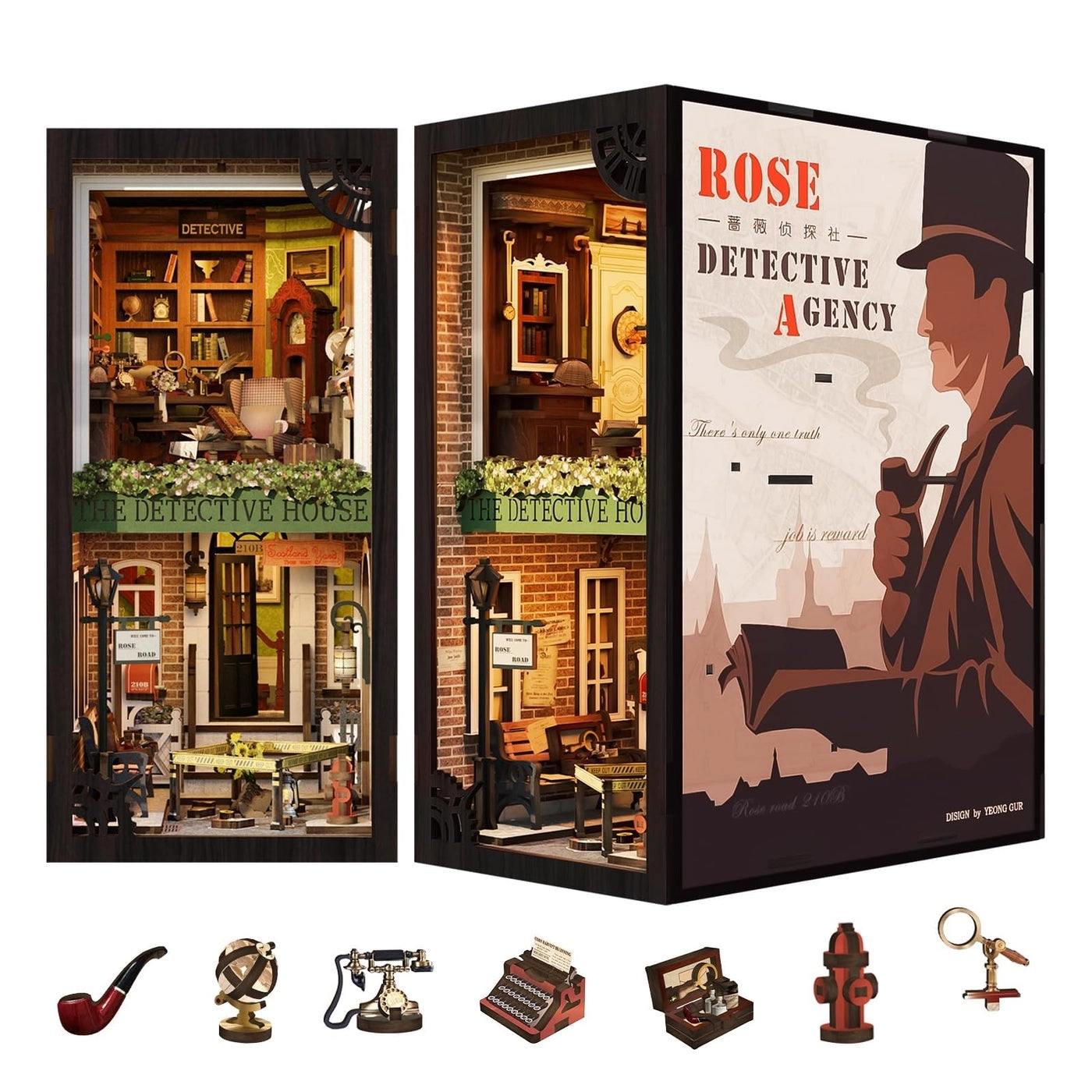 Book Nook Kit - Rose Detective Agency