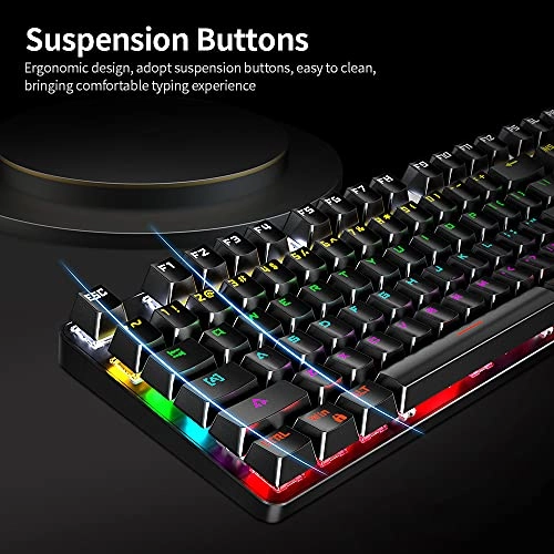 87 Keys Mechanical Keyboard - Wired