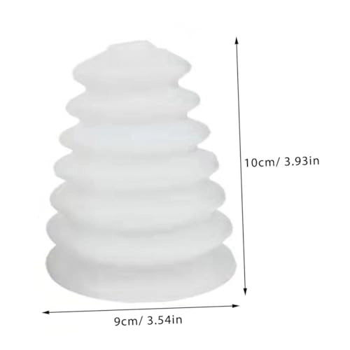 Drill Cover - 4pcs Silicone White