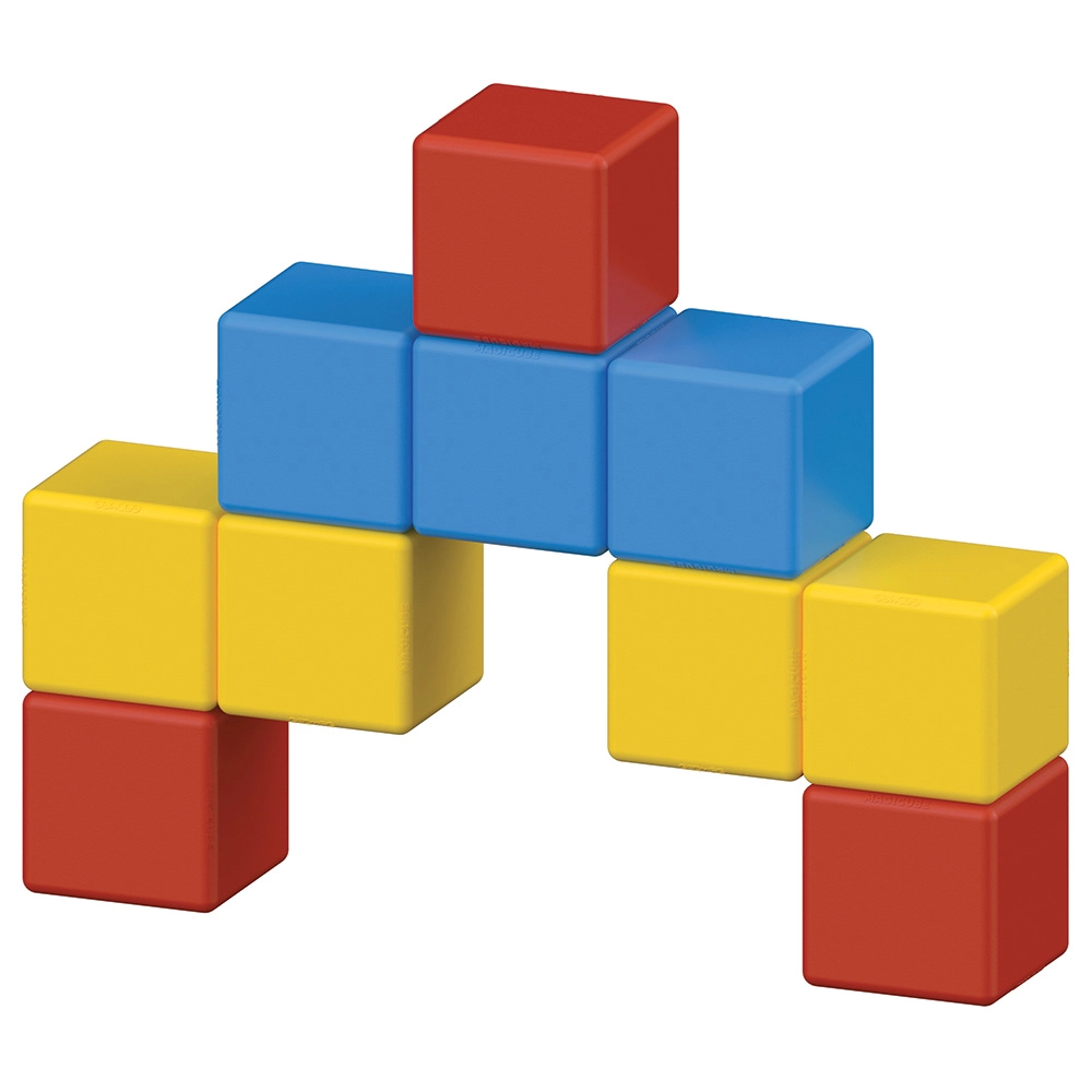 Magicube Math Building And Clips - 55 pcs