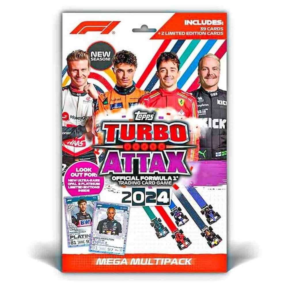 Topps Turbo Attax - 39 Cards plus 2 Limited Edition Cards