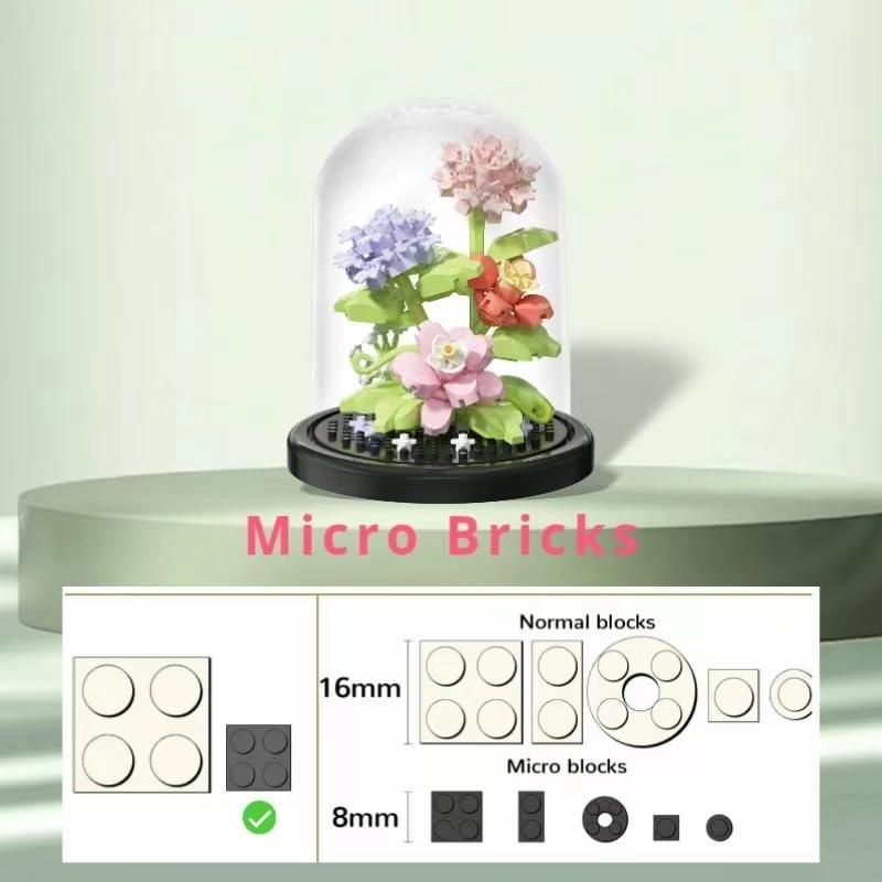 Bonsai Tree Flowers - 302pcs