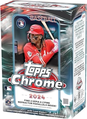 Chrome Baseball Blaster Box - 2024 7 Packs 4 Cards Per Pack