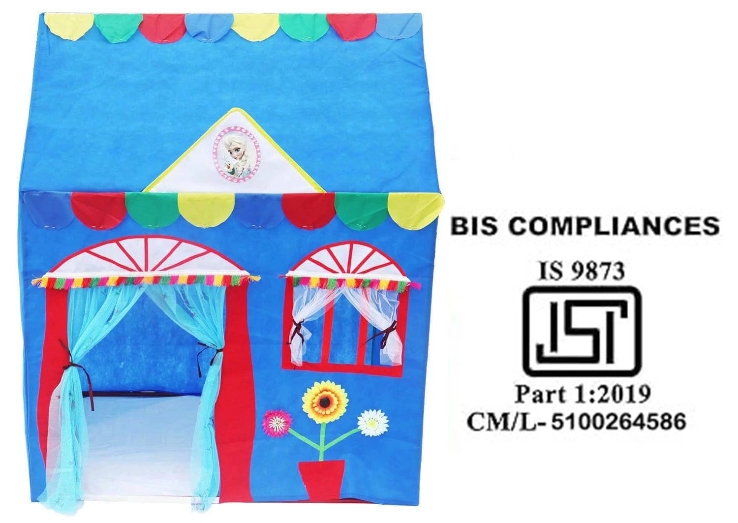 Hut Type - Extra Large Big Size Blue