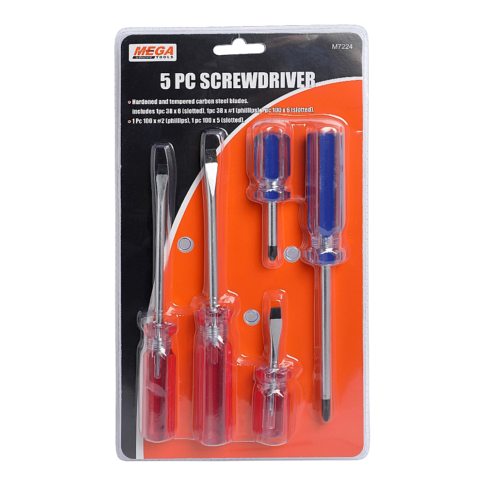 MEGA Insulated Screwdriver Set (5 Pcs)