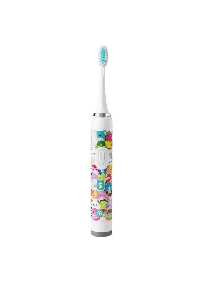 Squishmallows Sonic Toothbrush - Ultra Soft Bristles Battery Powered
