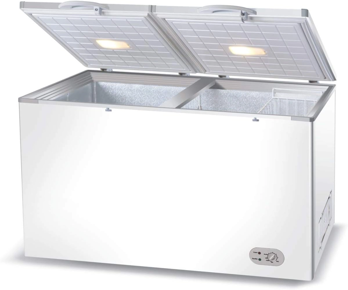 Wolf Power Chest Freezer - Manual Defrost LED Light Lock & Key