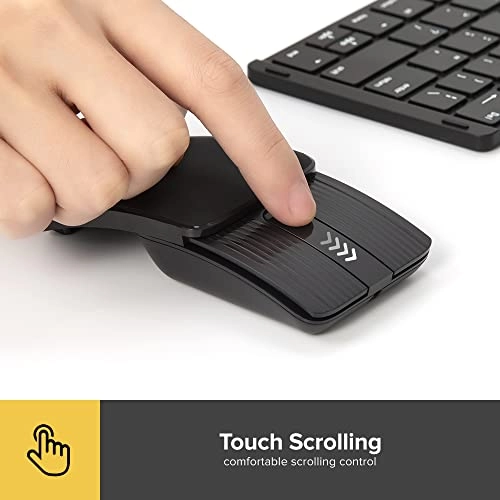 Foldable Mini Sliding Mouse - Bluetooth