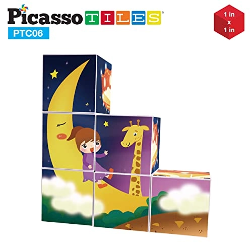 Magnetic Puzzle Magic Cube - Architecture 6 pcs