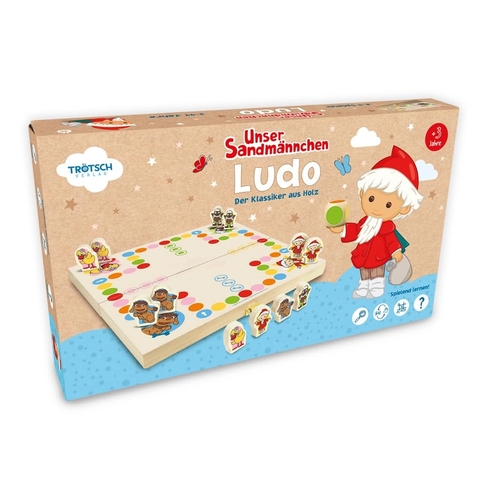 TROTSCH Unser Sandmännchen Spiel Ludo (German)