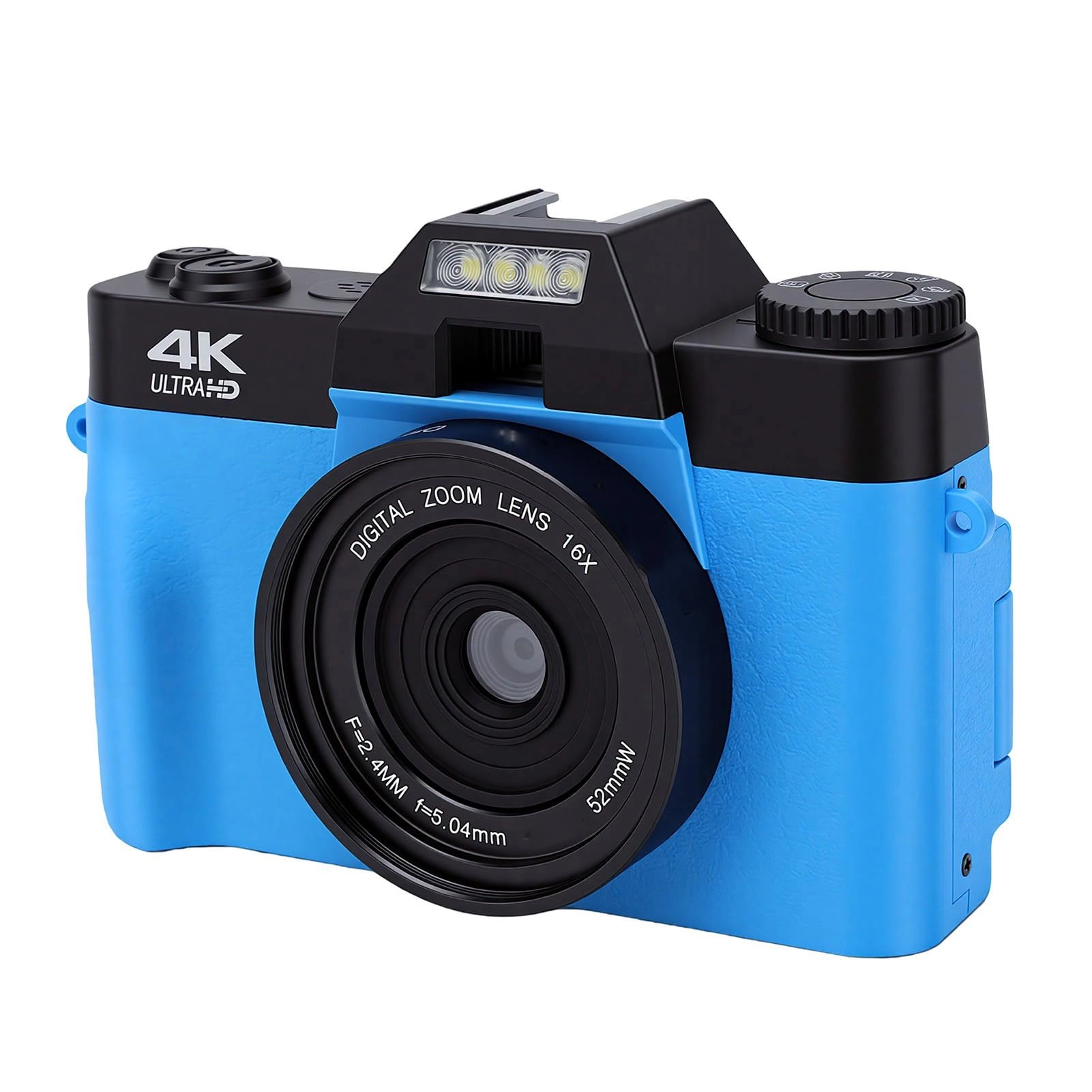 Wisoqu Flip Screen Camera - 56MP 4K