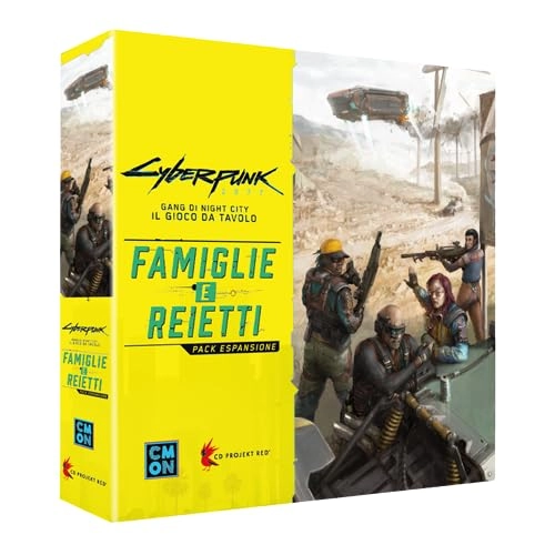 Asmodee Cyberpunk 2077: Night City Gang - Families and Reietti (Italian)