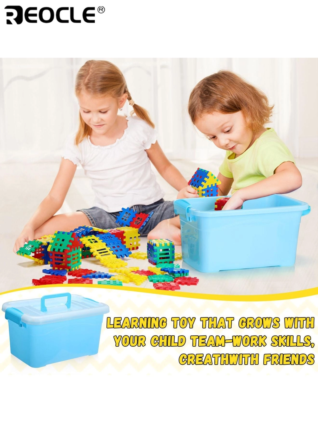 Large Building Blocks - 130 pcs