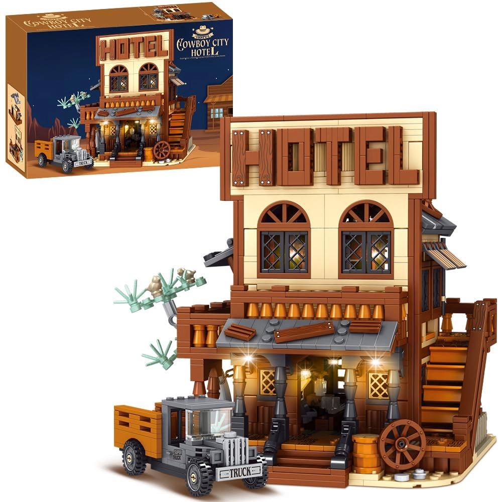 DUANT Cowboy City Hotel (39117) - Building Blocks