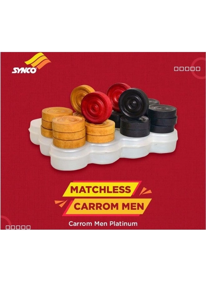 Carrom Coins + Striker