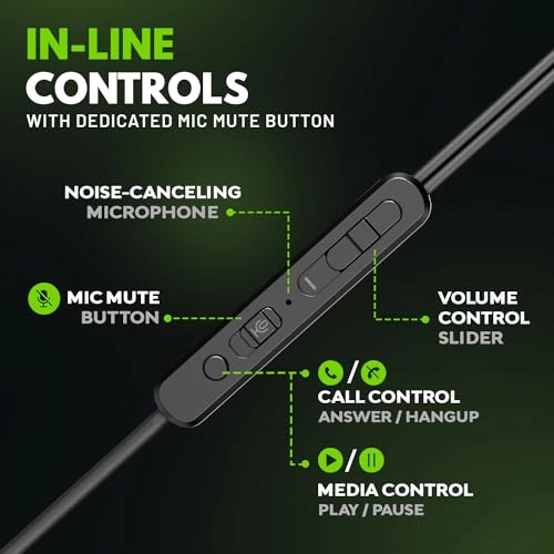 BattleBudz C10 Wired Earbud