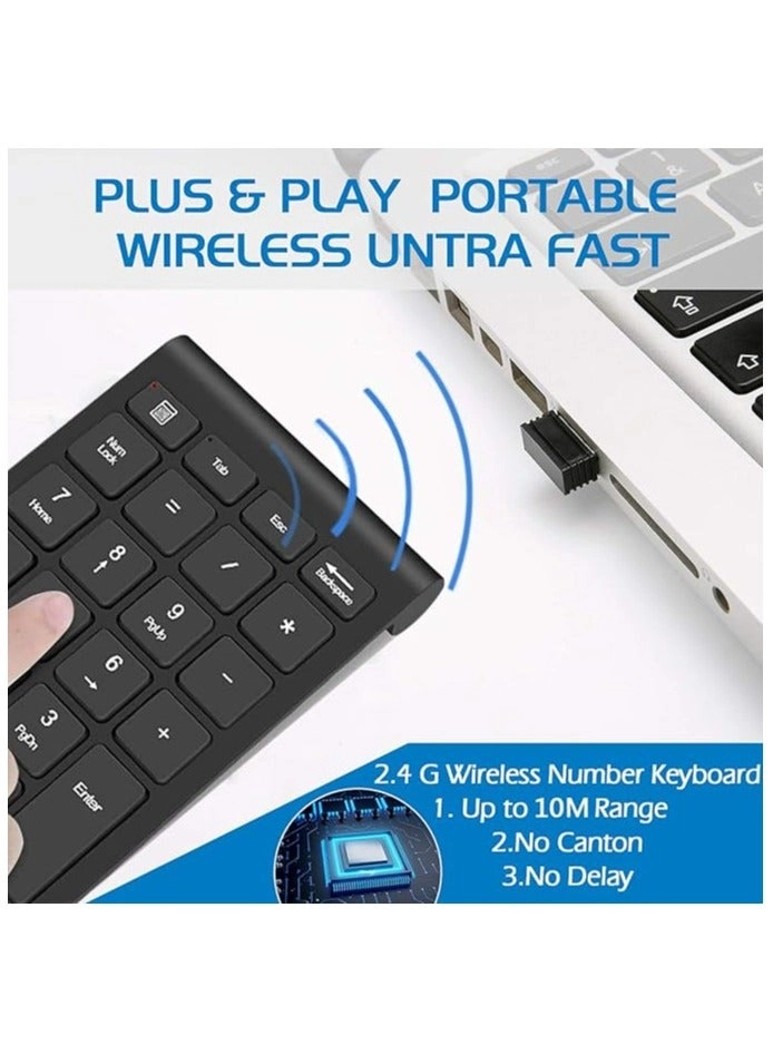 Numeric Keypad - Wireless 2.4GHz 18 keys