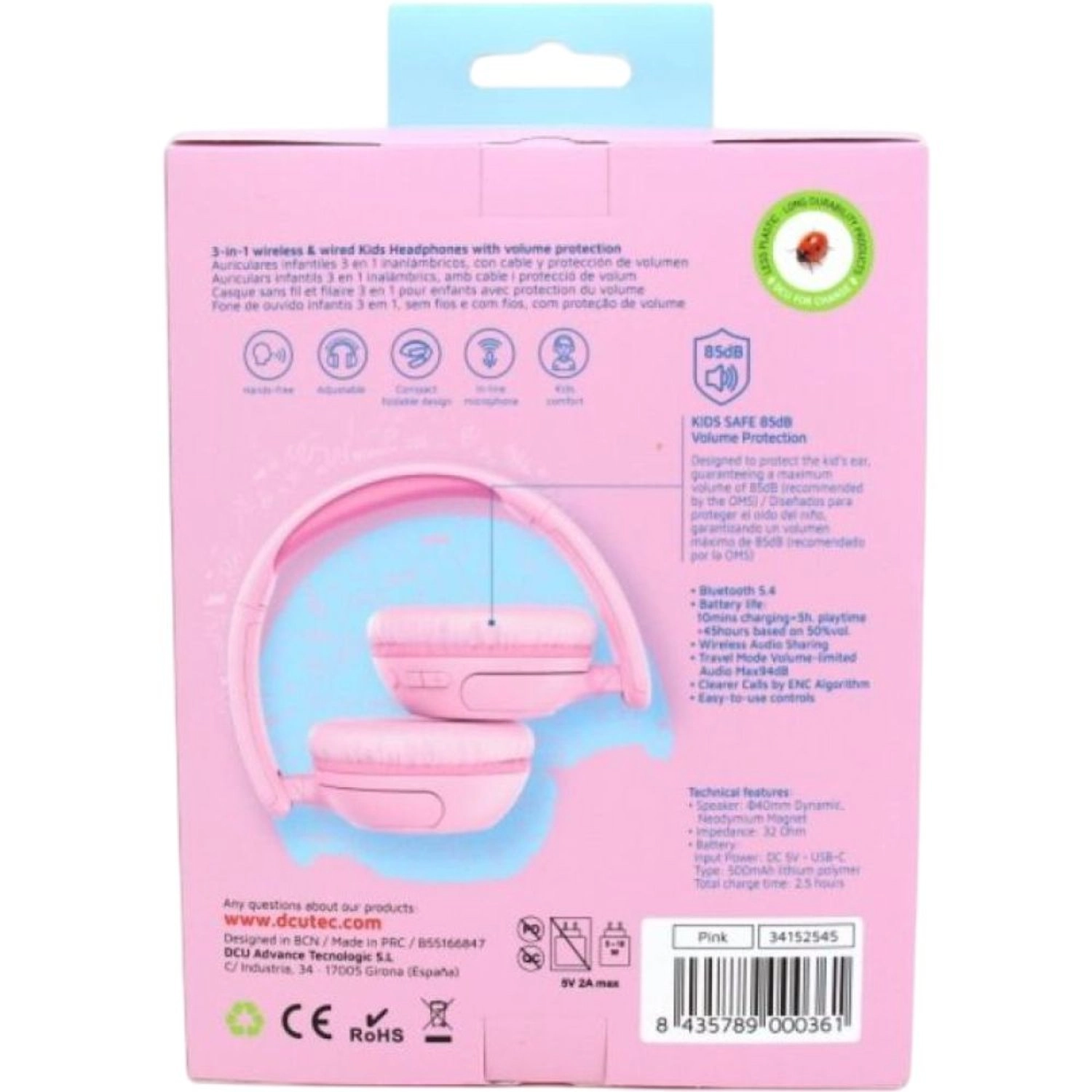 PlaySafe Kids - Wireless Headphone