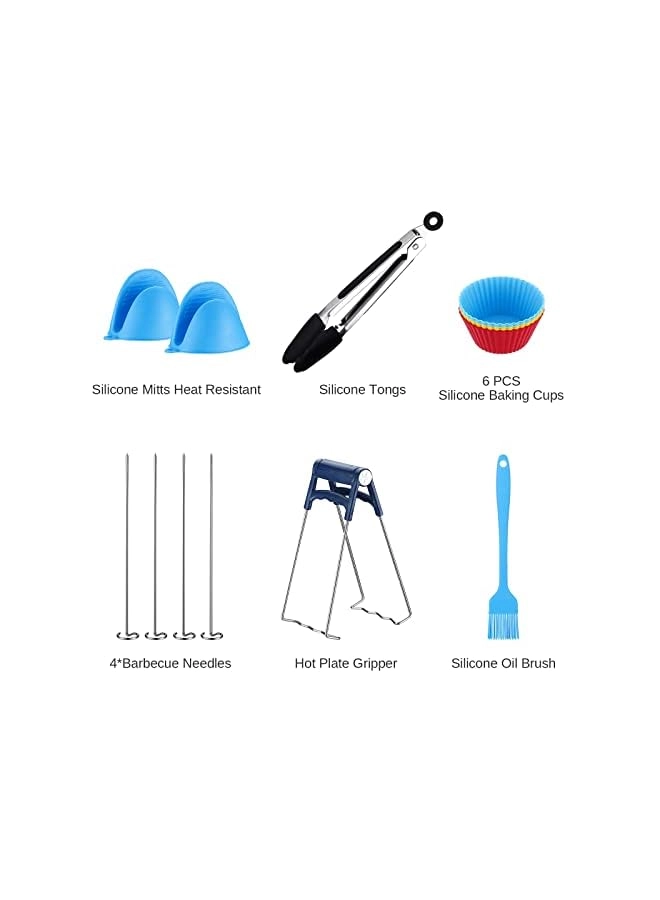 Air Fryer Accessories - food-grade and BPA-free 13 Pcs Set