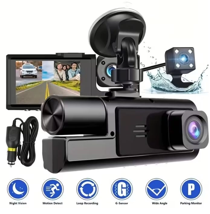 Dual Camera Car Dash Cam