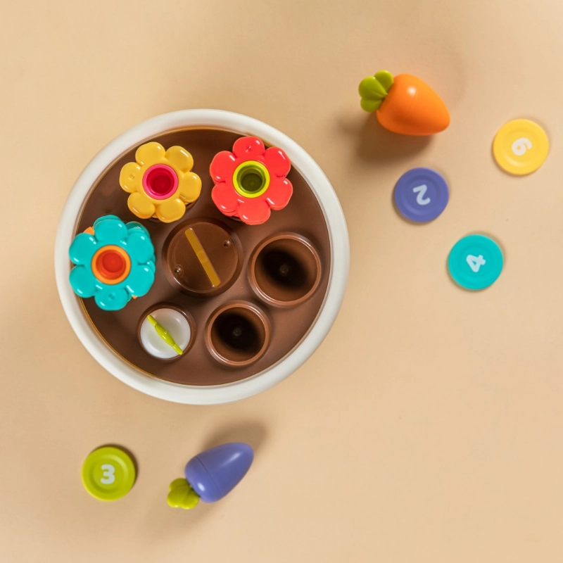 Montessori Potted Plant Toy - Suitable for 12 months & above