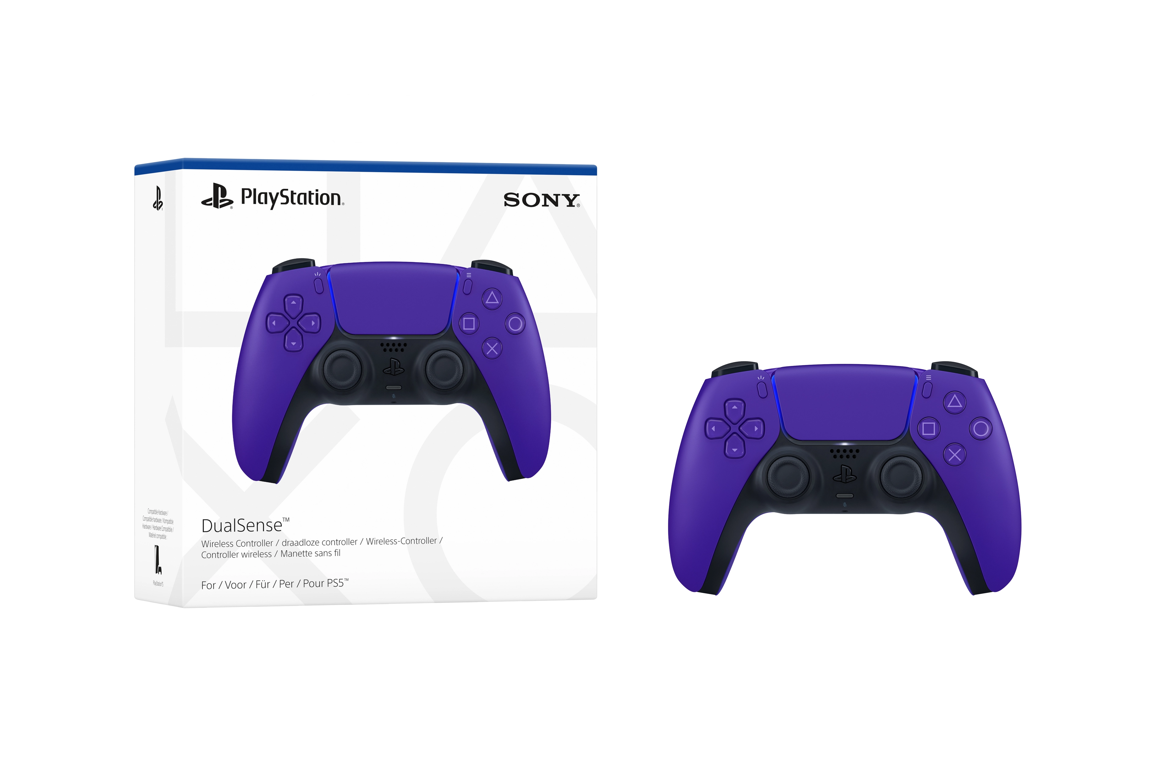 PlayStation 5 Digital - 825GB SSD + DualSense Wireless - Galactic Purple