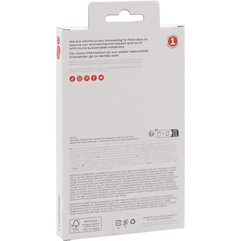 EvoCrystal Back Cover with MagSafe for iPhone 15 Pro Max