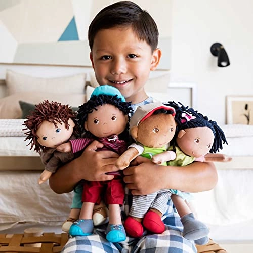 Mason Cuddly Doll - 11.5 inches Cotton, Polyester Ages 6+
