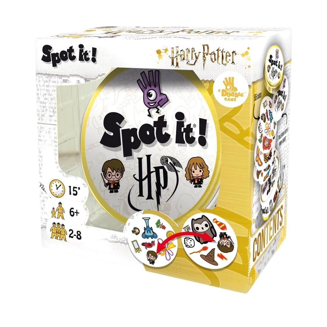ZYGOMATIC Spot It Harry Potter - Card Game