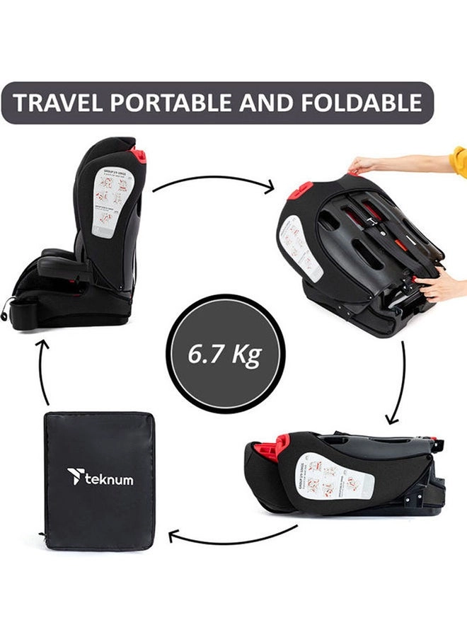 Pack And Go Foldable Car Seat - Group 1/2/3 (9-36Kg)