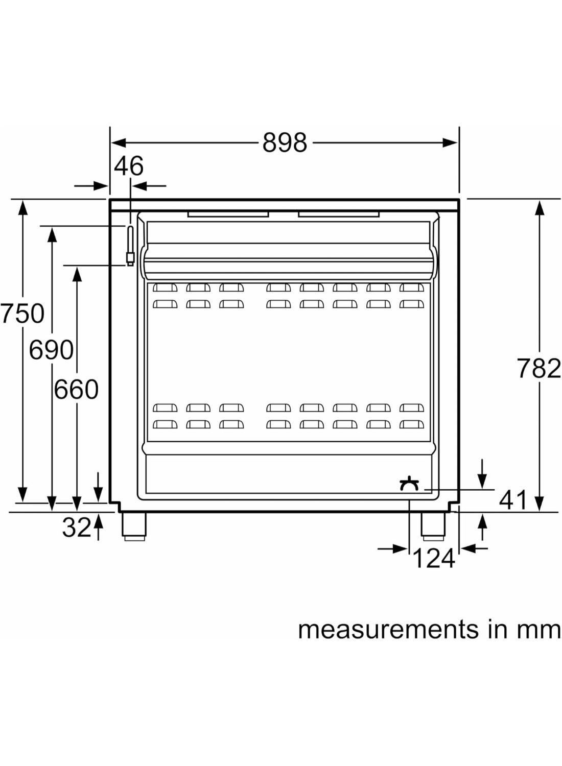 HSB738357M GAS Cooker