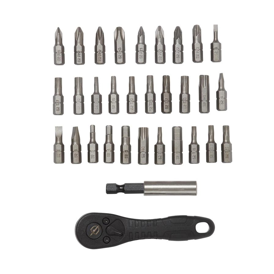 MAGNUSSON SCS36 Slotted and Phillips Screwdriver Set (32 Pcs)