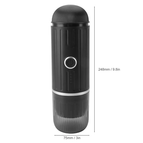 Portable Coffee Machine - 80ml capsule or powder