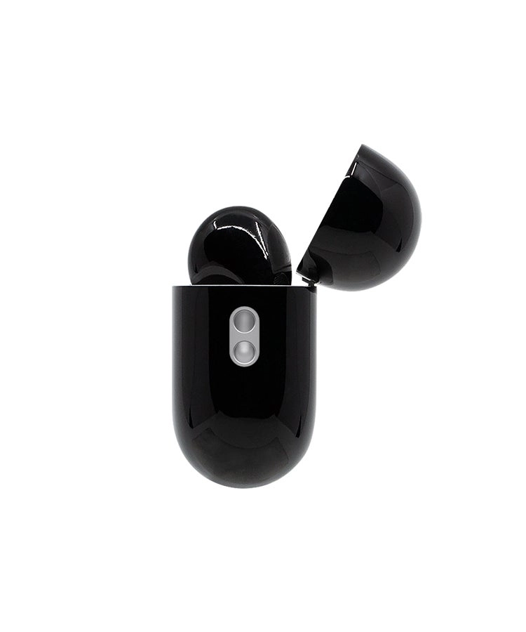 AirPods Pro 3 Case - Full Matte Jet Black Automotive-Grade Paint