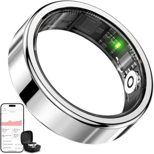 Fitness Ring - Heart Rate Sleep Tracking Waterproof