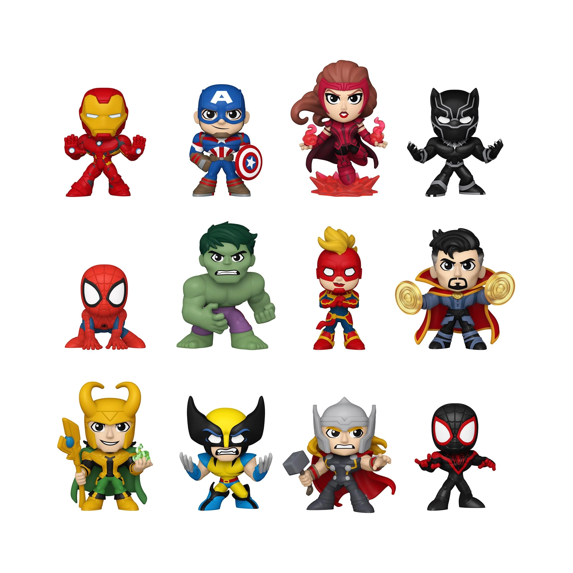 Mystery Mini Marvel NC Figures - Assorted 1 Piece