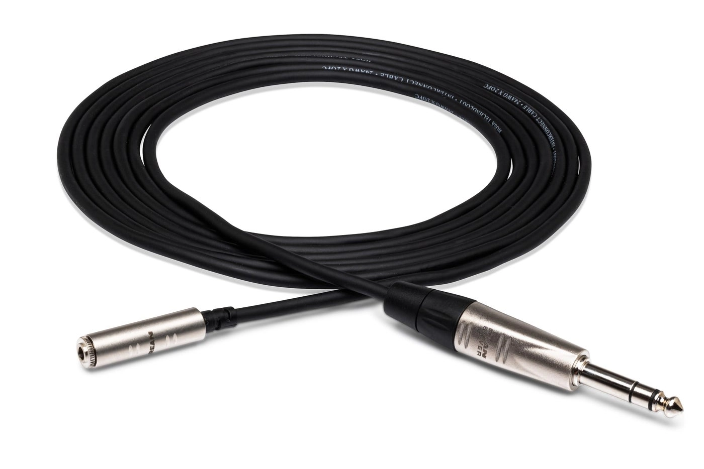 Hosa Technology Headphone Adaptor Cable for Universal - 3.5 mm TRS to 1/4 Inch TRS