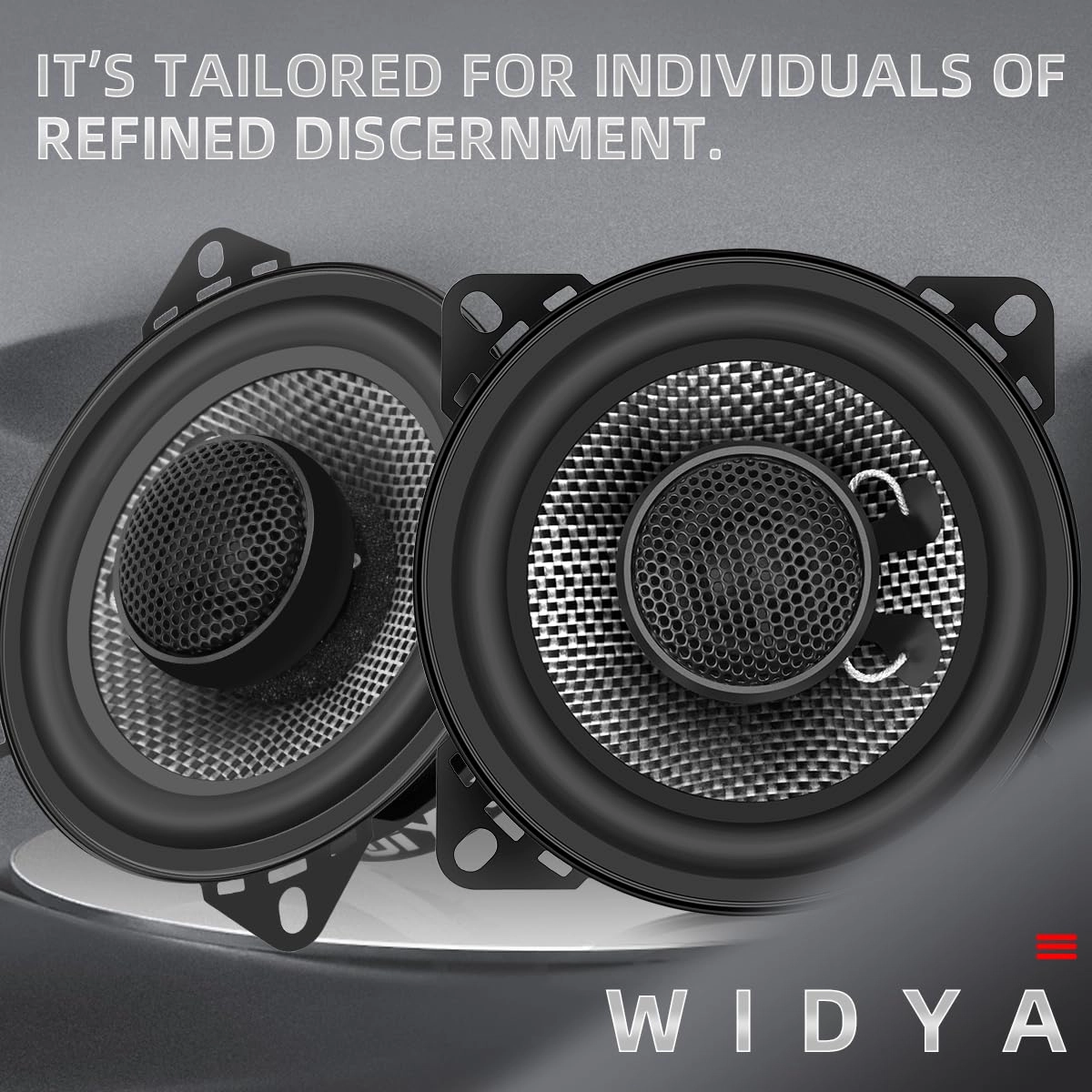 Car Coaxial Speakers - 4-Inch 2-Way
