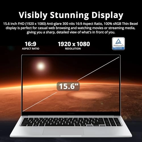 Galaxy Book4 Laptop NP750XGK - 15.6'' Core 7-150U 16GB DDR4 512GB SSD