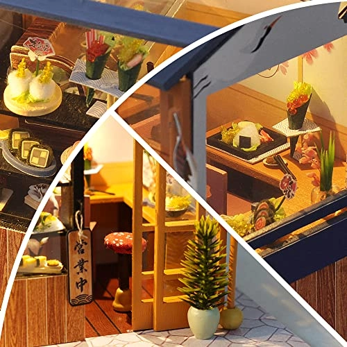 Miniature Dollhouse Kit - Wood 3D