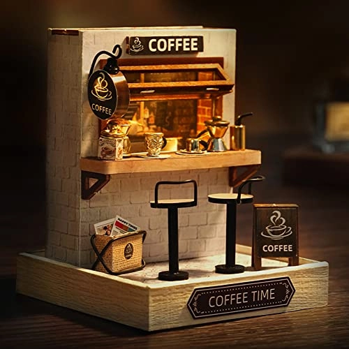 3D Wooden Puzzle Bookshelf Insert - Library of Books 1:24