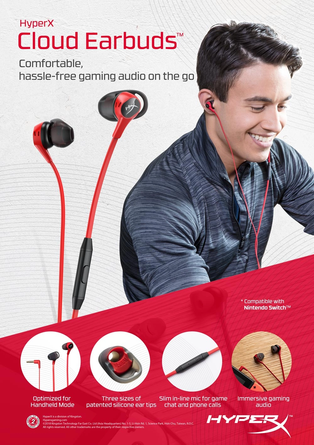 Cloud Earbuds Wired Earbud