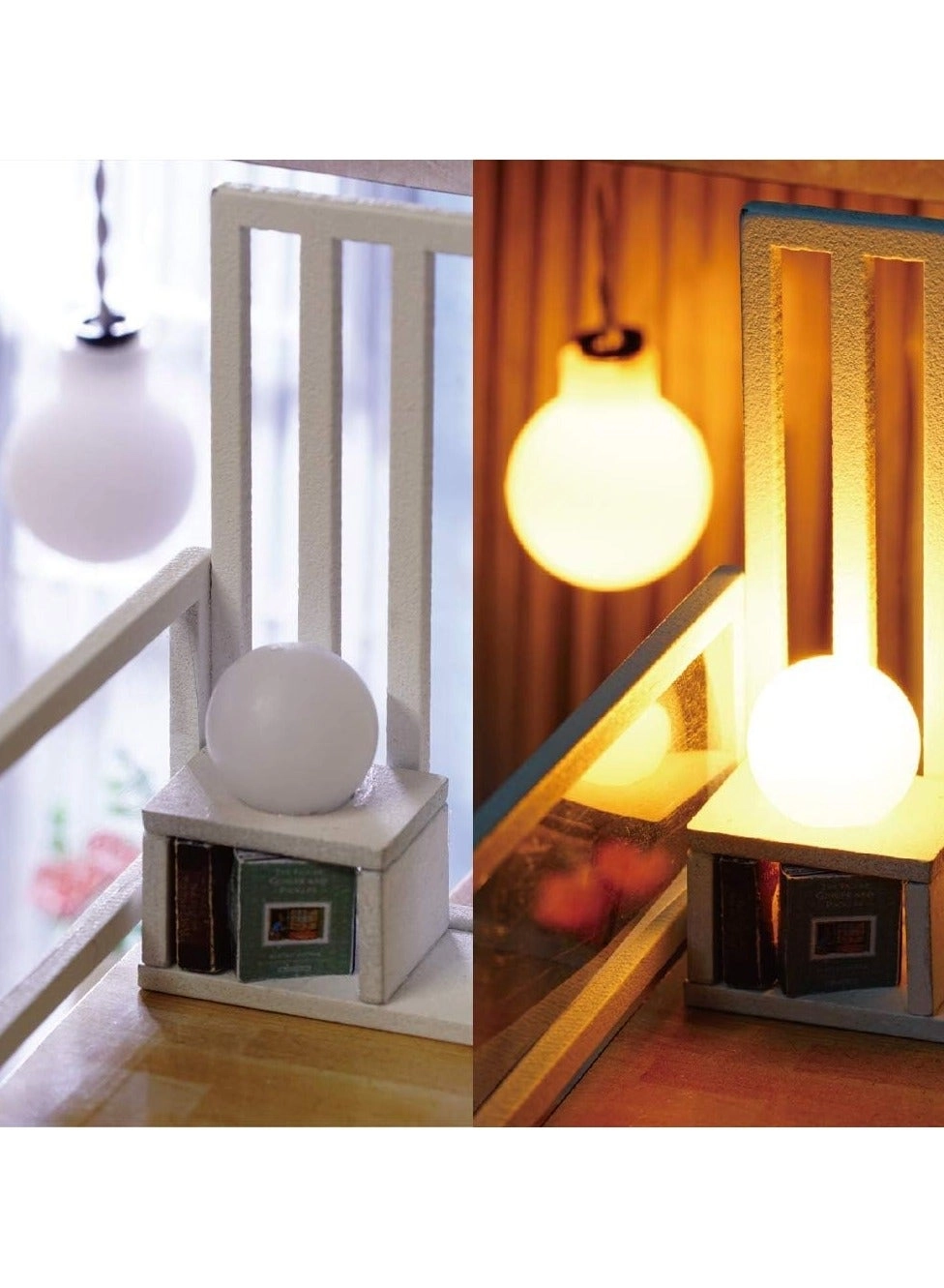 Mini Loft Dollhouse Kit - Furniture LED Light