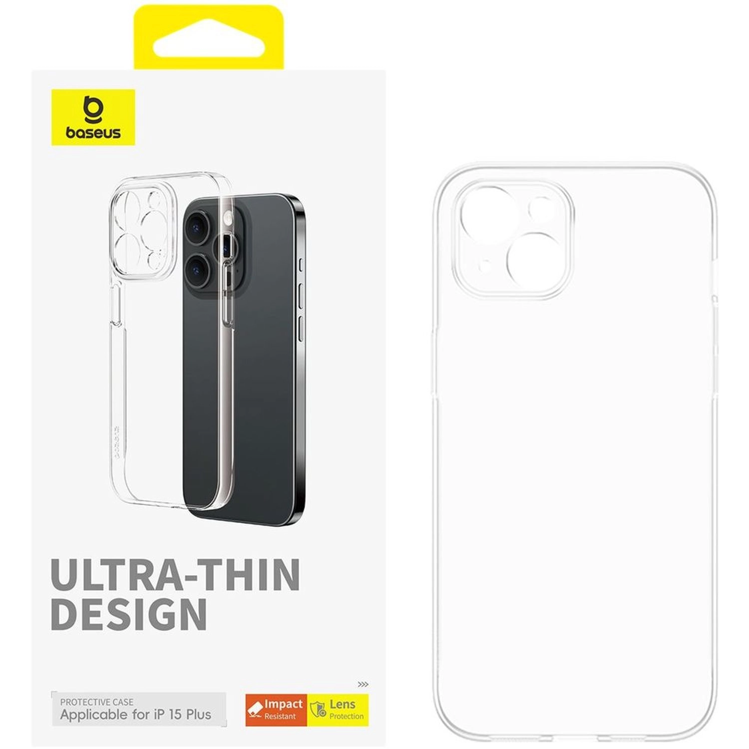 Lucent Series Clear Case for iPhone 15 Plus